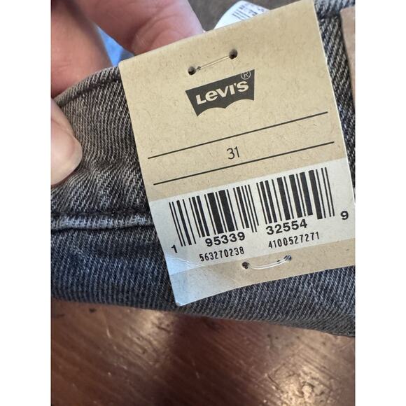 Levi's Premium 501° ORIGINAL FIT HIGH RISE WOMEN'S SHORTS Faded Black Sz 31 NWT - Picture 9 of 16